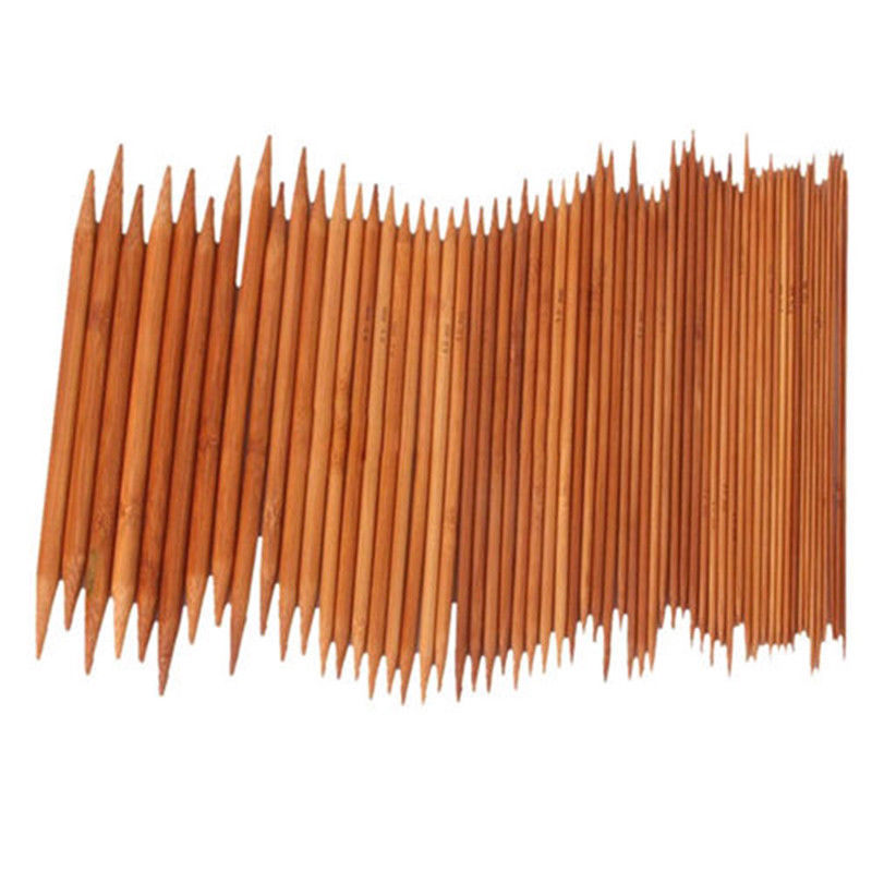 Bambus strikkepinde 20 cm